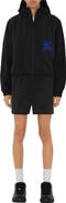 Burberry Cropped Nylon Hooded Jacket