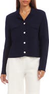 Karen Kane Collared Sweater Jacket