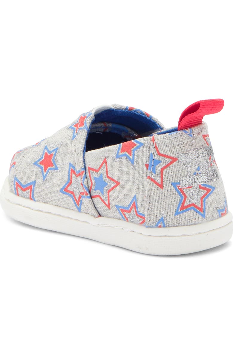 TOMS Kids' Classic Alpargata Star Slip-On, Alternate, color, Grey