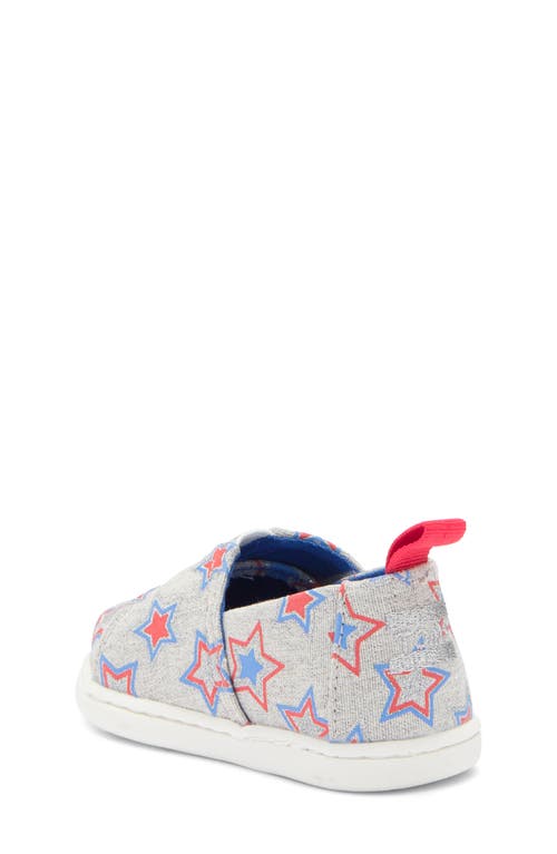 Toms Kids' Classic Alpargata Star Slip-on In Grey