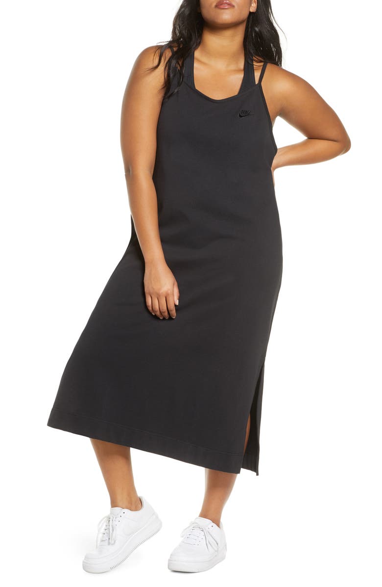 Nike Sportswear Jersey Midi Dress, Main, color,