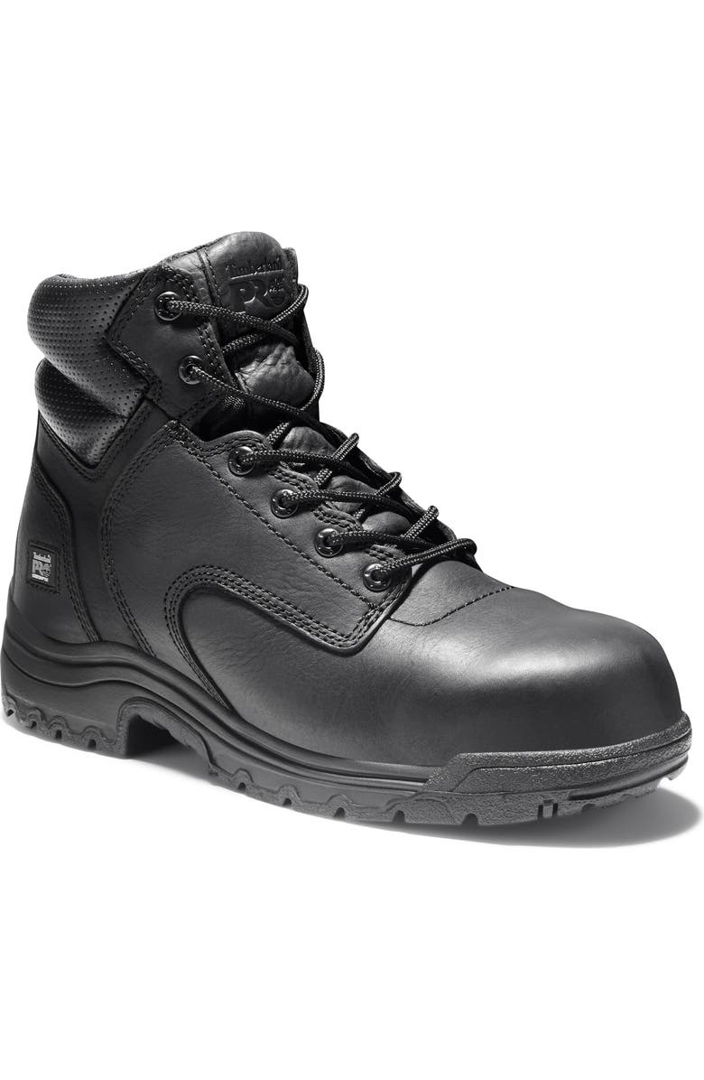 Timberland TiTAN 6" Composite Toe Work Boot, Main, color,