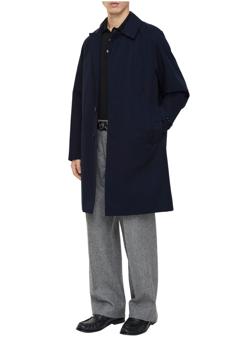 Mid-length Camden Heritage Car Coat, Main, color, Coal blue