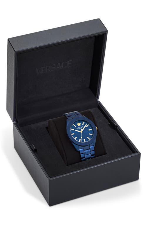 Versace Dome 42mm In Blue