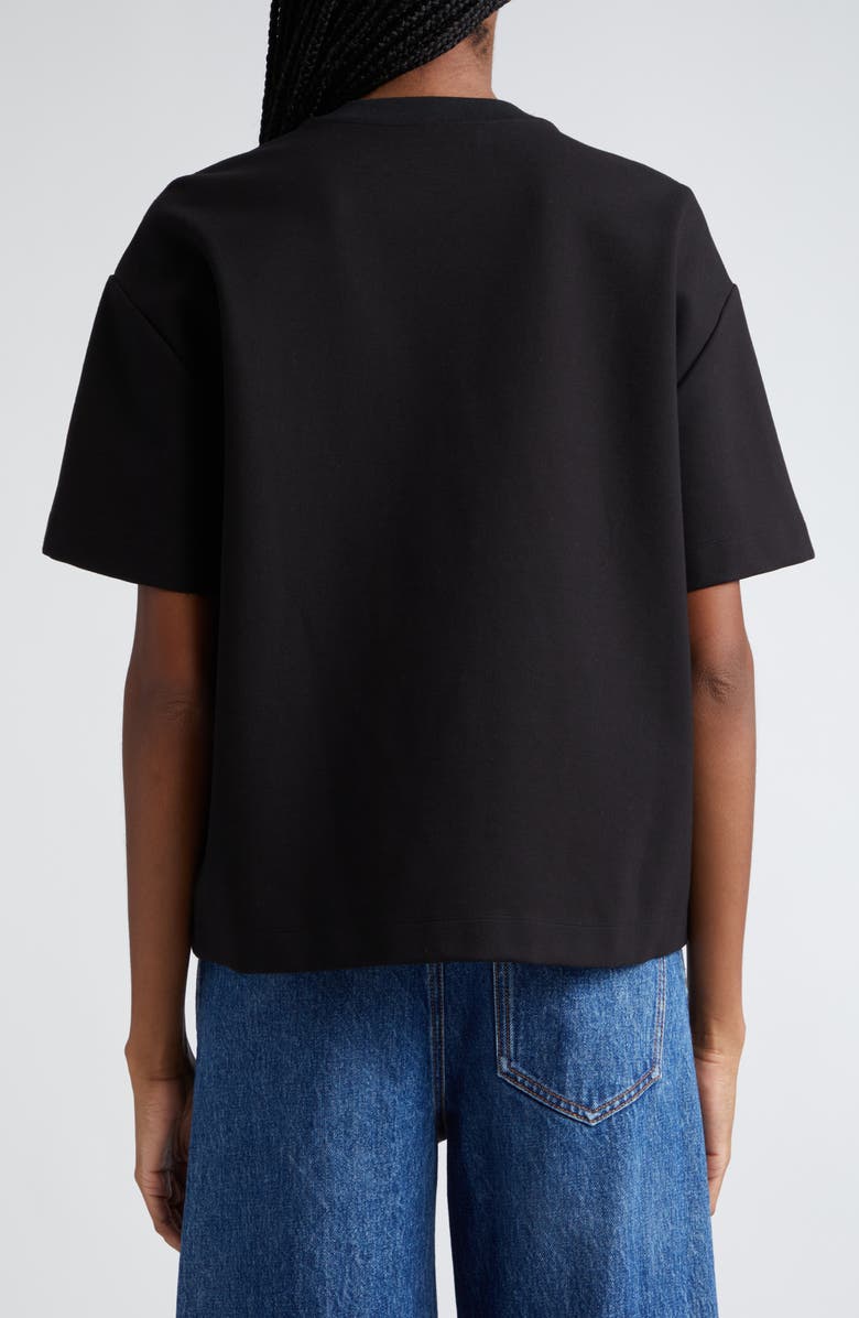 Area Crystal Eyelet Relaxed Fit T-Shirt, Alternate, color, 