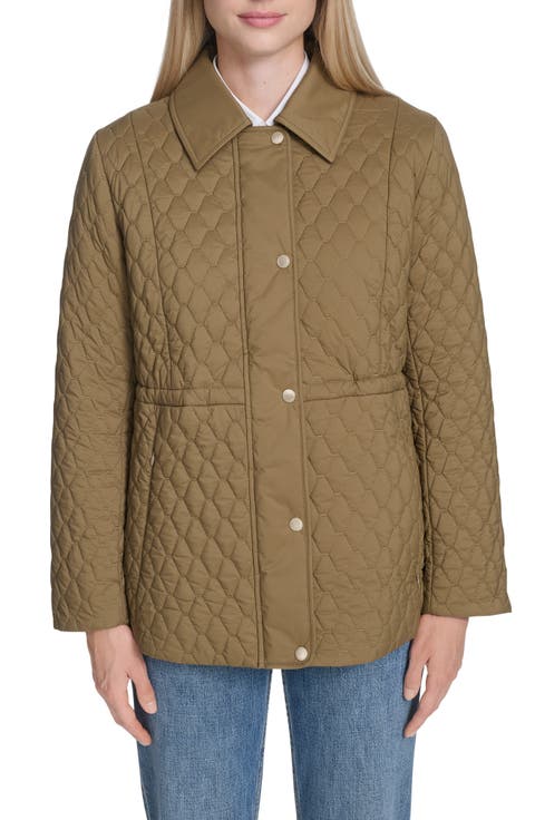 Honeycomb Quilted Jacket