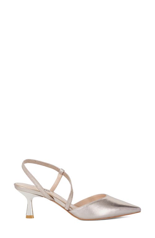 Dune London Citrus Pointed Toe Pump In Gold
