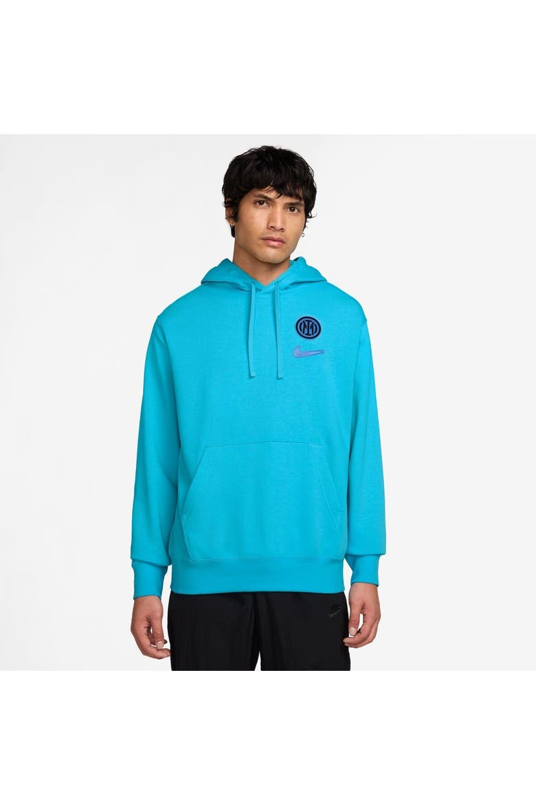 Men's Nike  Blue Inter Milan Club Pullover Hoodie, Alternate, color, Blue