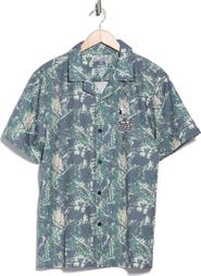 The Forecast Agency Peanuts Records Camp Shirt