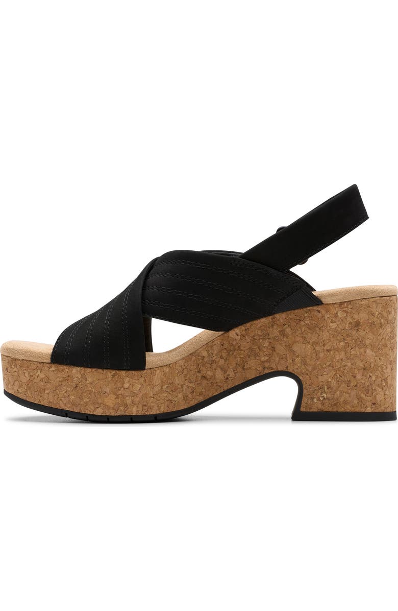 Clarks<sup>®</sup> Nerisa Slingback Platform Sandal, Alternate, color,