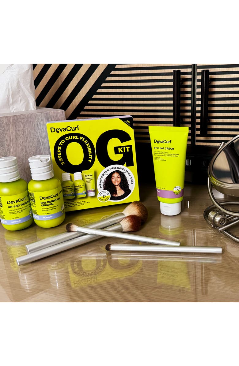 DevaCurl The OG 3-Piece Curly Hair Care Kit, Alternate, color,