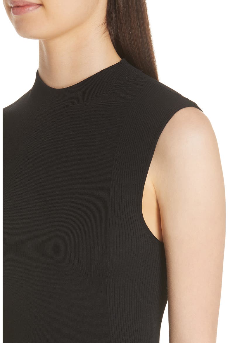 Fasmine Knit Shell, Alternate, color, BLACK