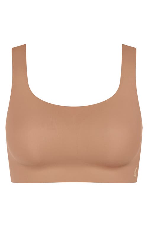 Triumph Zero Feel Seemless Top In Brown