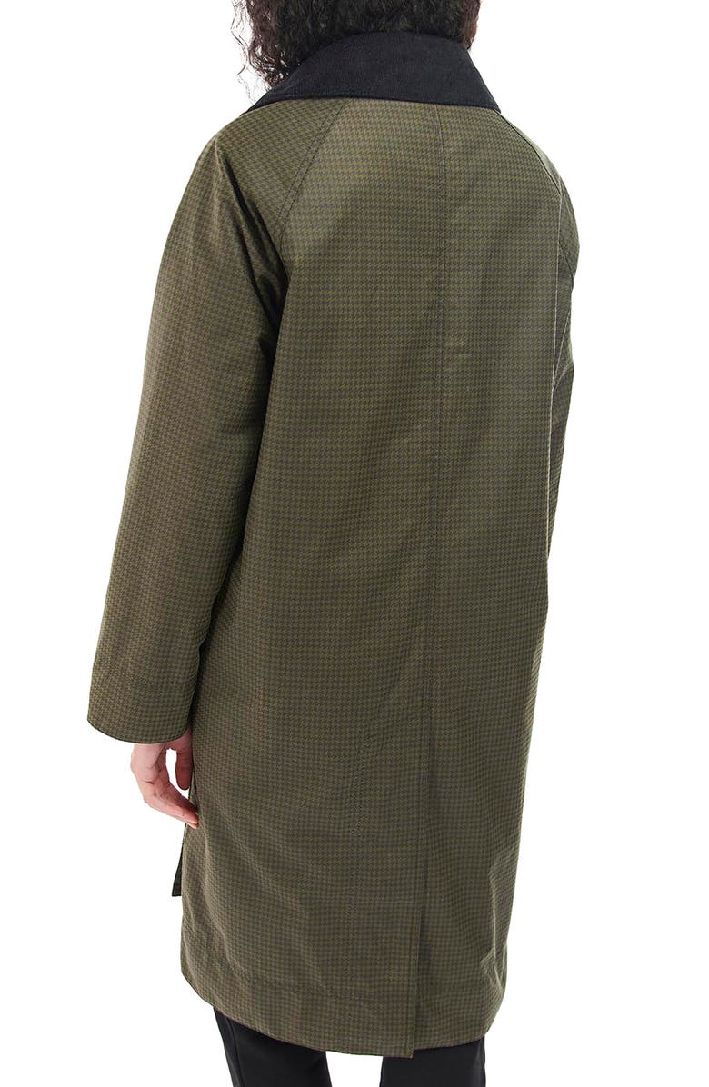 Barbour Printed Burwick Waxed Jacket, Alternate, color, 