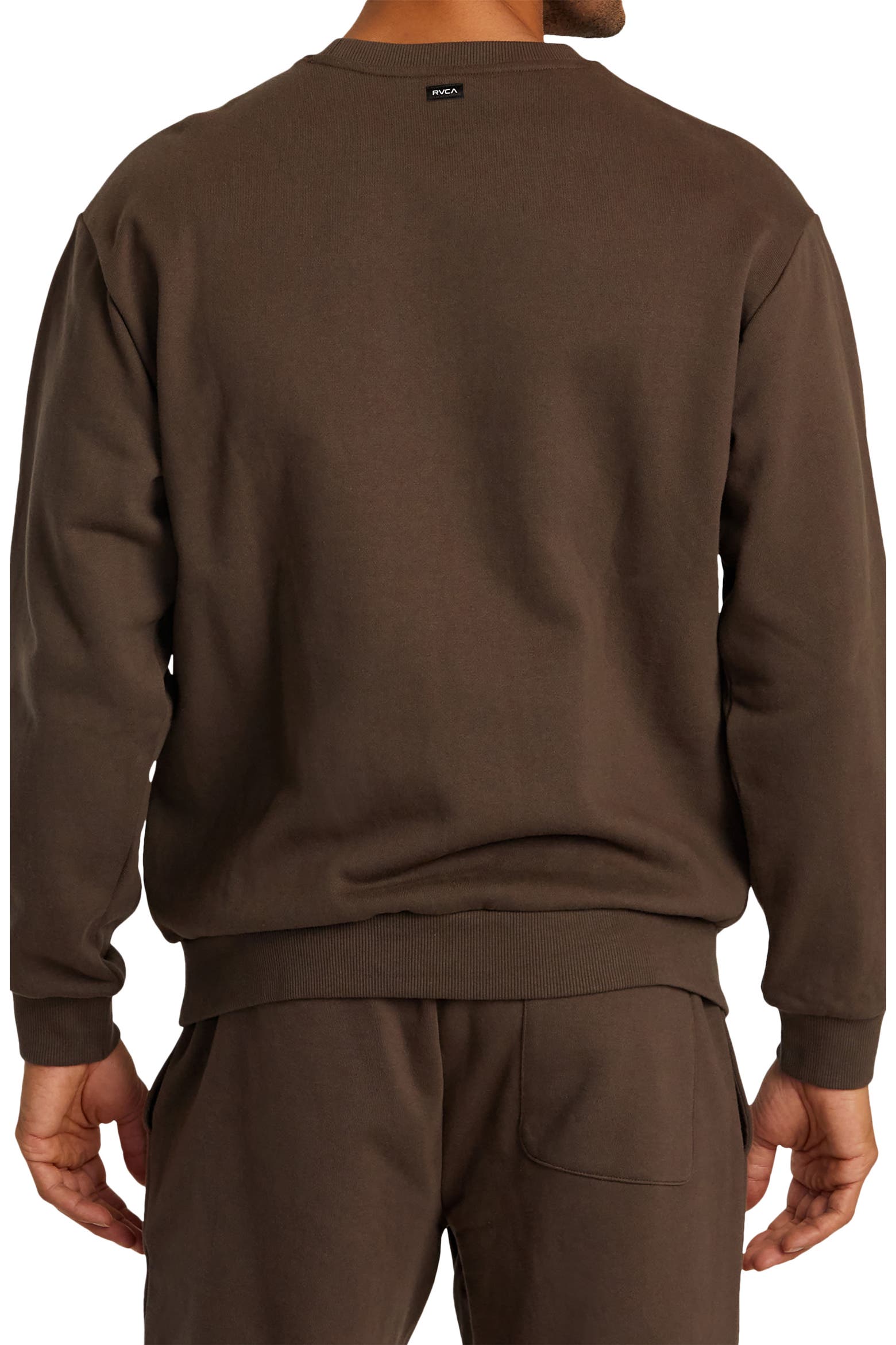 RVCA Essential Logo Embroidered Sweatshirt (Men) | Nordstromrack