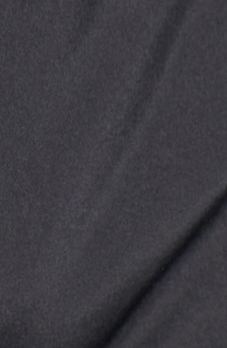 Moncler Fringed Mixed Media Jacket, Alternate, color, Black/ White