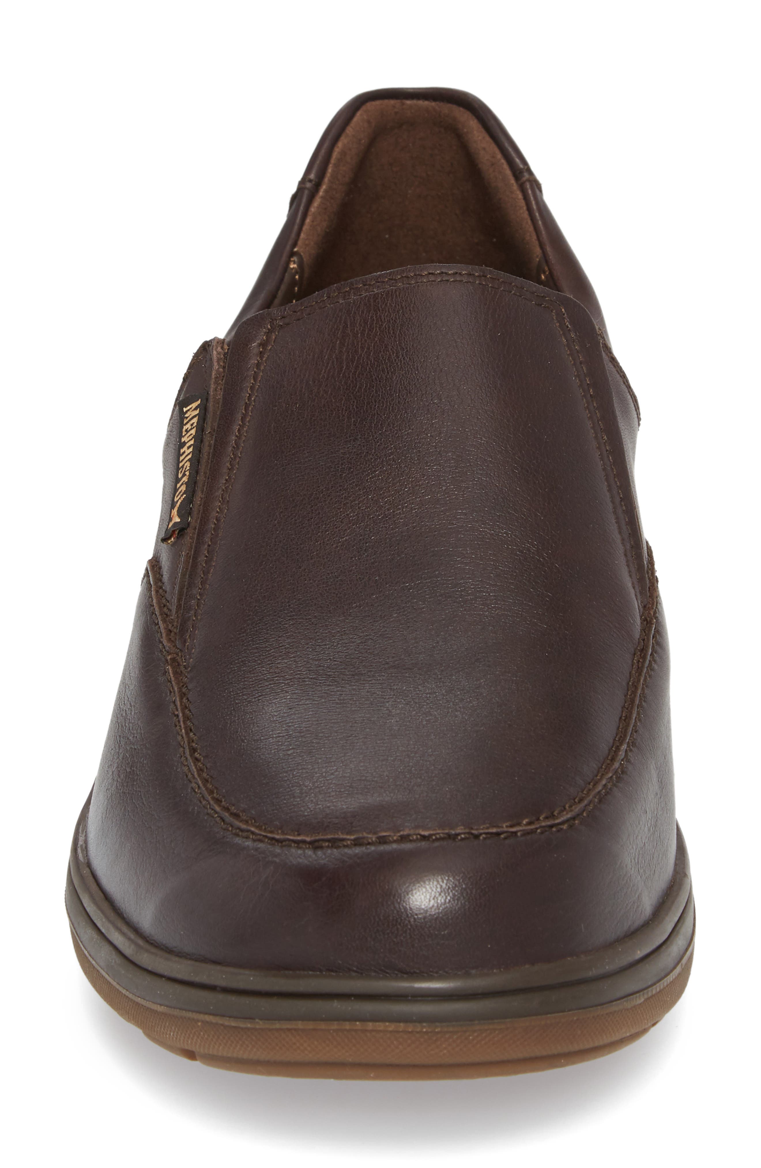 Mephisto Davy HydroProtect Waterproof Slip-On Men), Alternate, color, Dark Brown