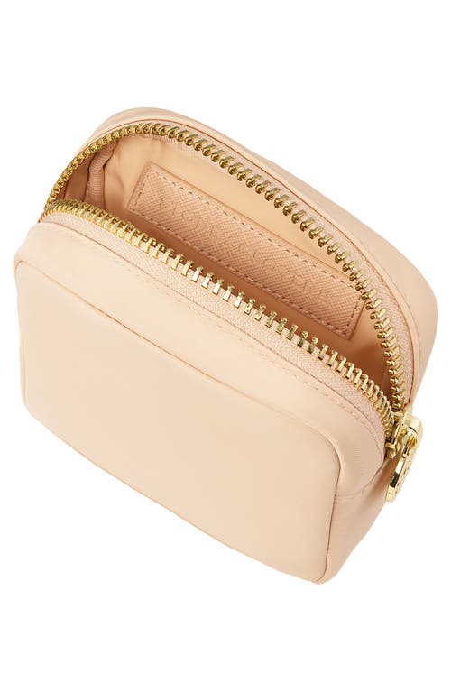 Stoney Clover Lane Mini Nylon Pouch In Nude