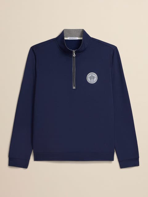 French Terry Vintage Patch 1/4 Zip