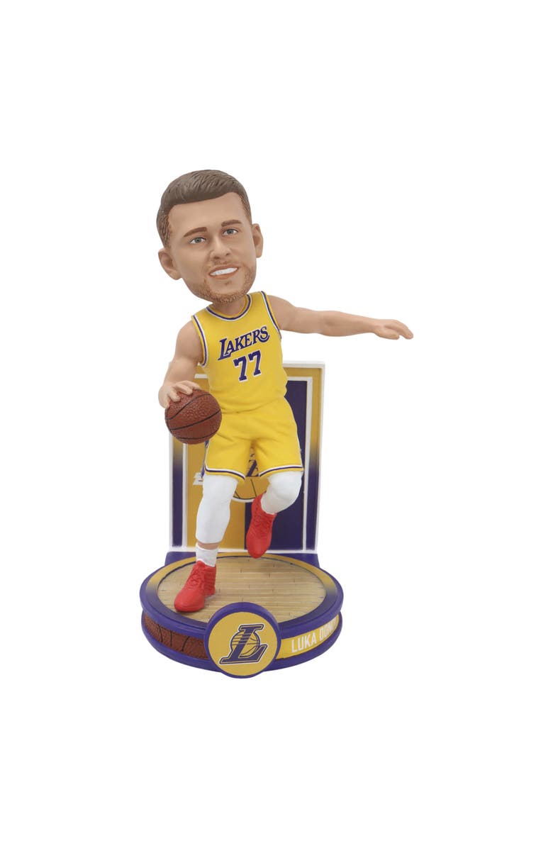 FOCO Luka Doncic (Los Angeles Lakers) Banner Series NBA Bobblehead, Main, color, Multi-Color