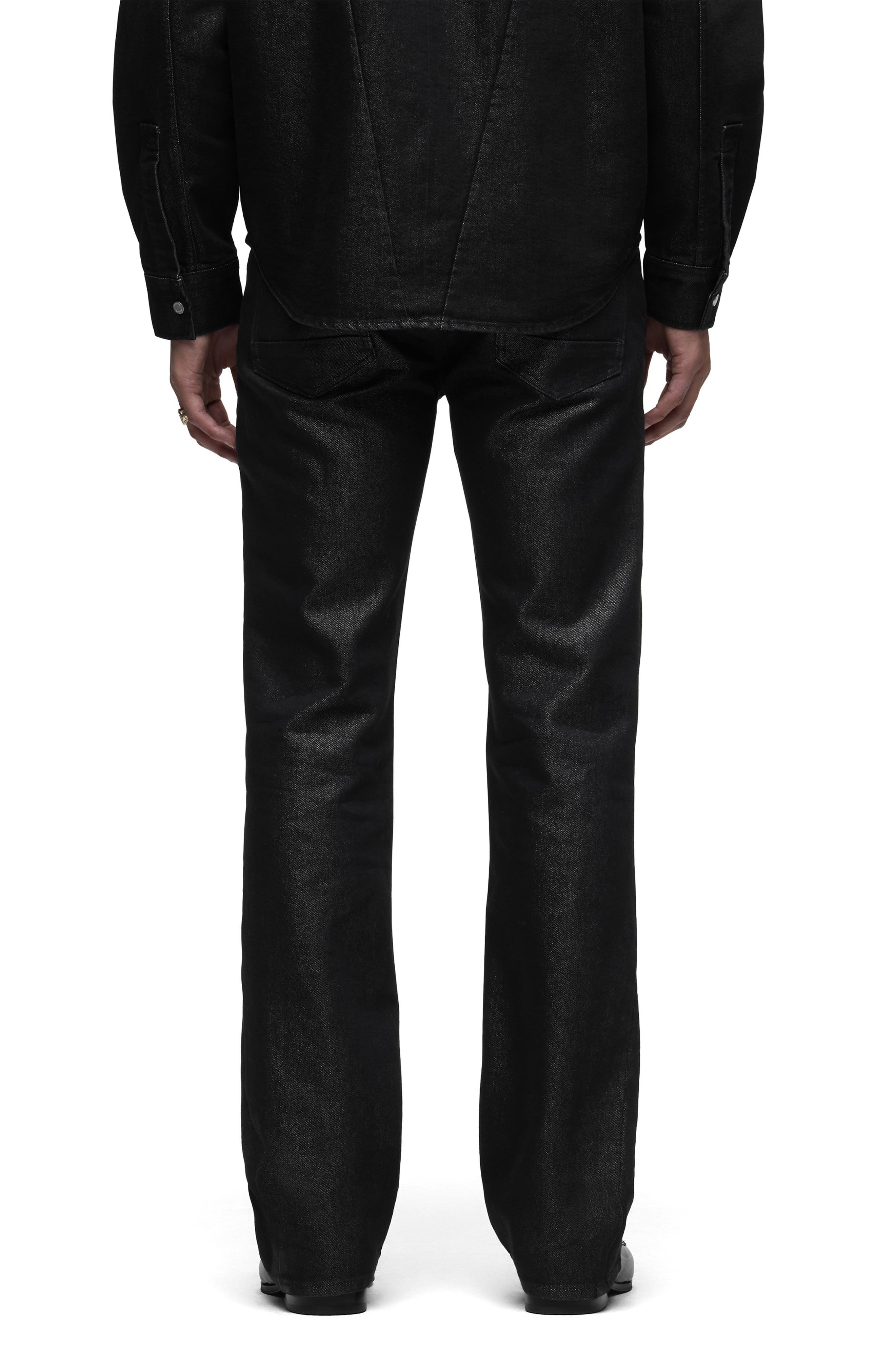 Walker Metallic Kick Flare Jeans - image 2
