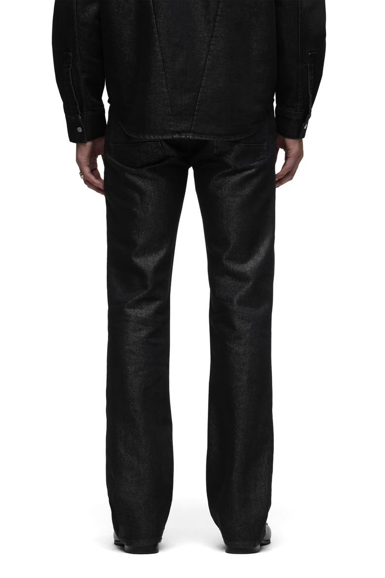 Walker Metallic Kick Flare Jeans, Alternate, color, STARGAZER