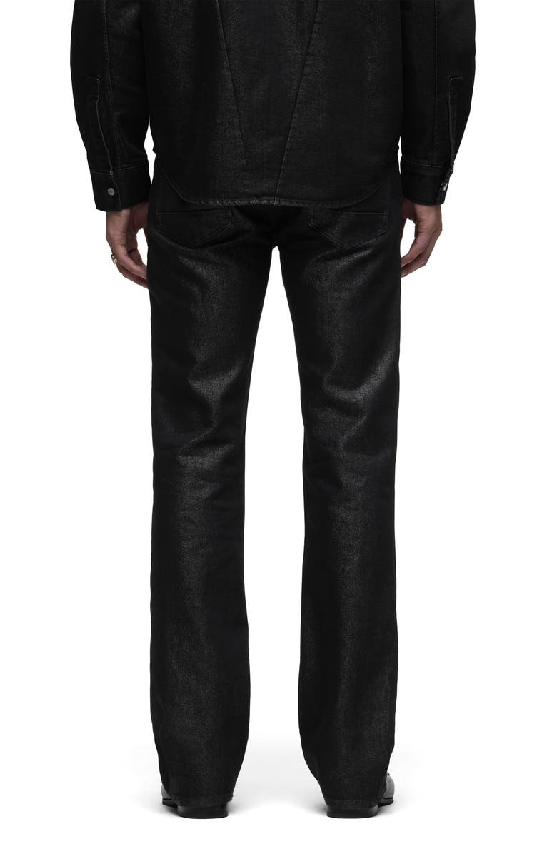 Hudson Jeans Walker Metallic Kick Flare Jeans, Alternate, color, Stargazer