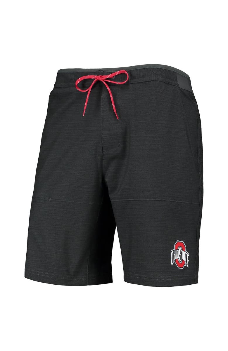 Columbia Men's Columbia Charcoal Ohio State Buckeyes Twisted Creek Omni-Shield Shorts, Alternate, color, Charcoal