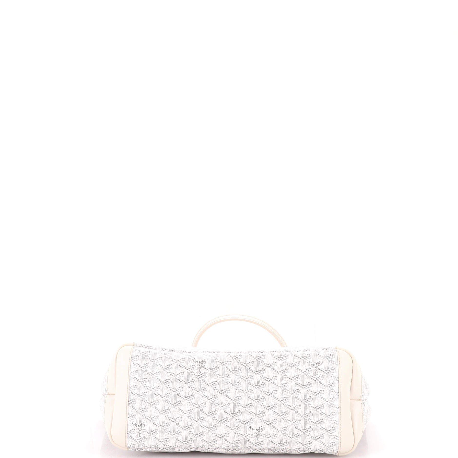 Artois Tote Coated Canvas MM, Alternate, color, White