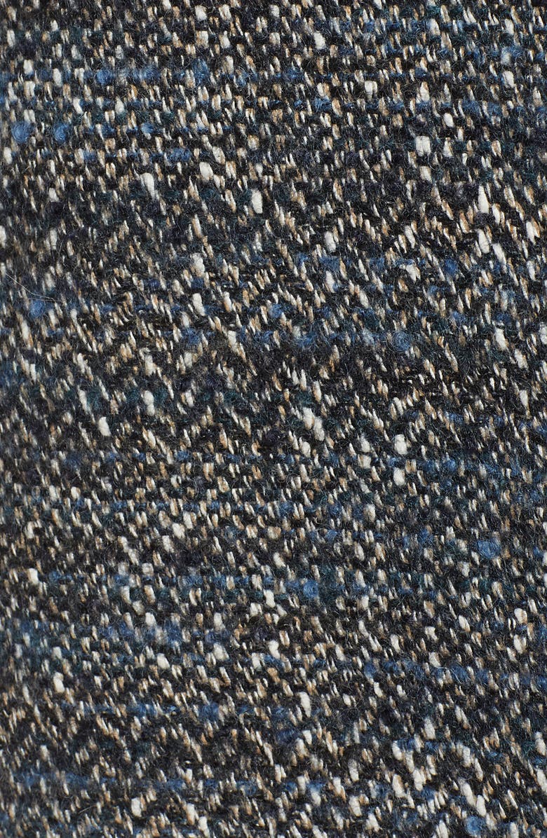 Sam Edelman Tweed Reefer Maxi Coat, Alternate, color,