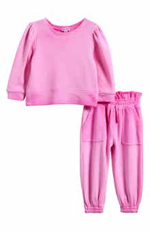 Splendid Pretty in Pink Sweatshirt & Joggers Set