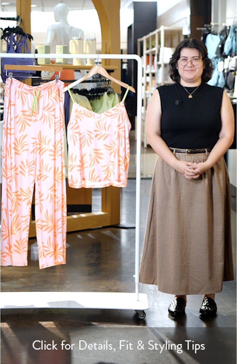 Electric Summer Sleeveless Pajamas, sales video thumbnail