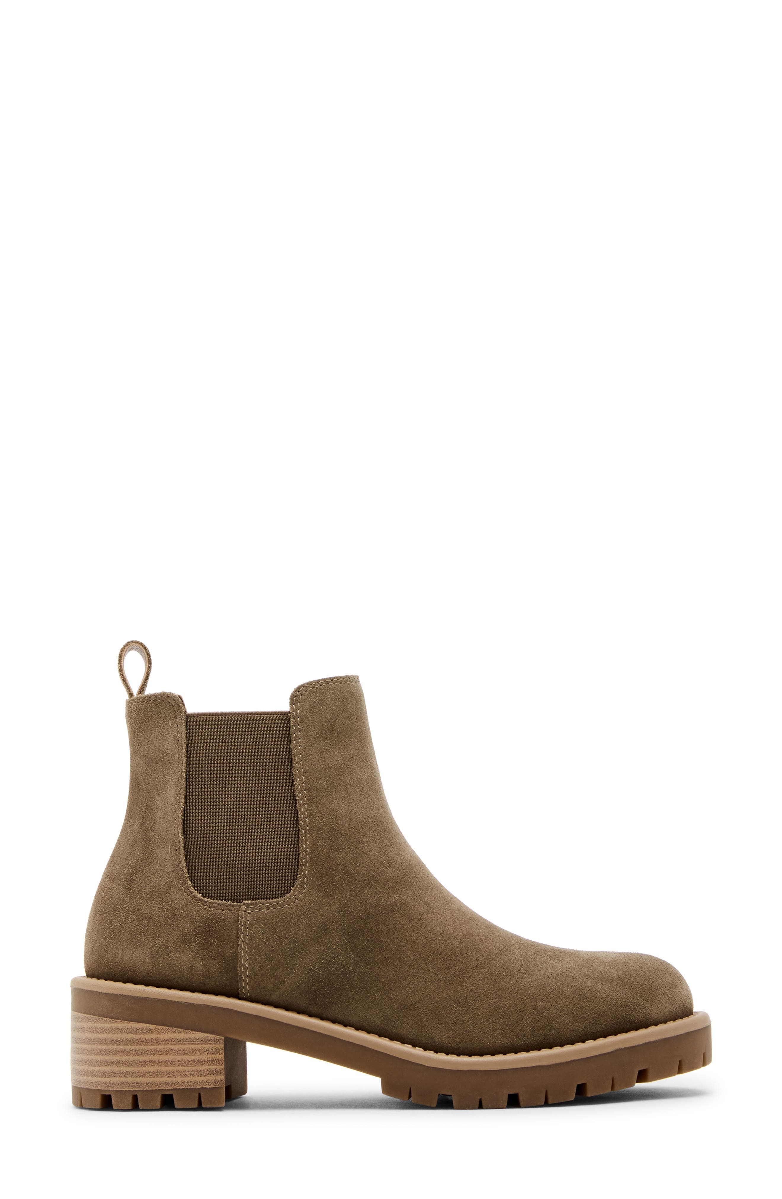 Blondo Mayes Waterproof Chelsea Boot, Alternate, color, Taupe Suede