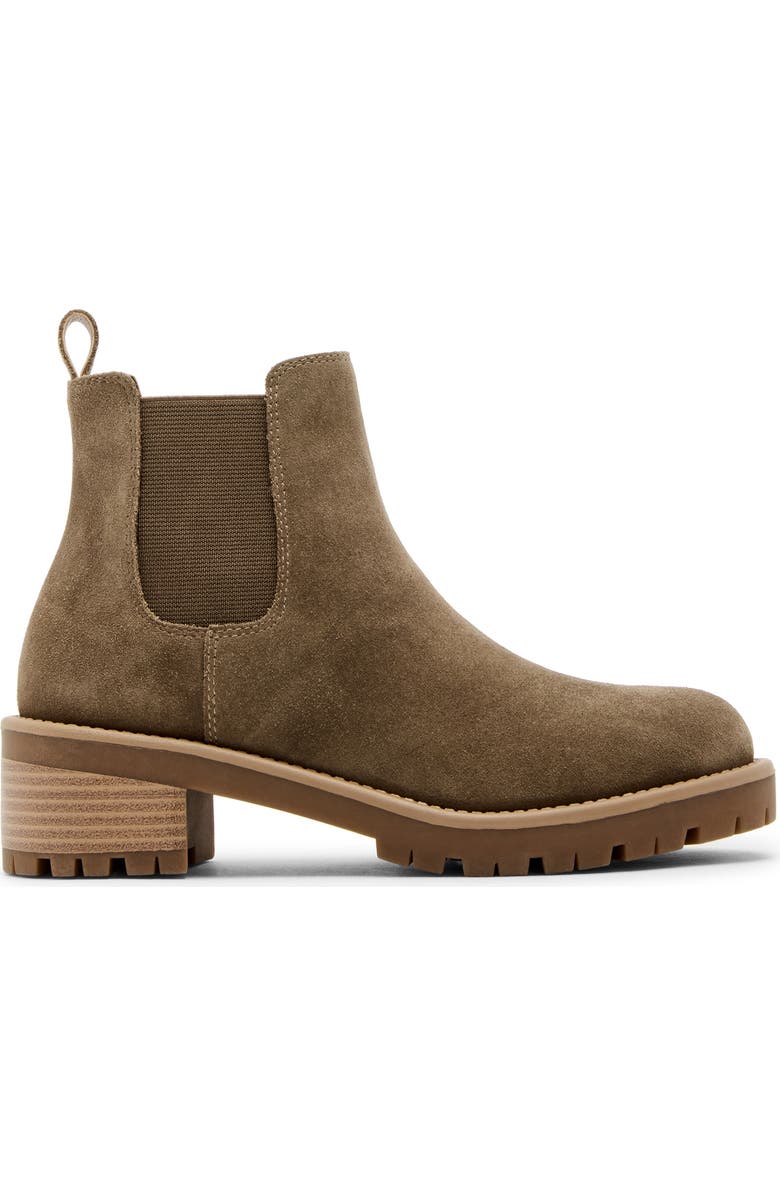 Blondo Mayes Waterproof Chelsea Boot, Alternate, color, Taupe Suede