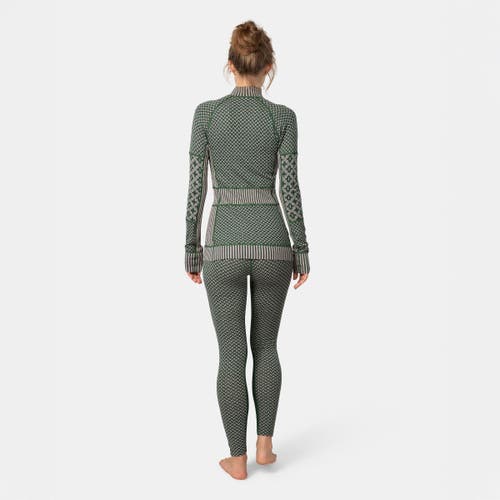 Kari Traa Smekker 1/2-zip Top In Green