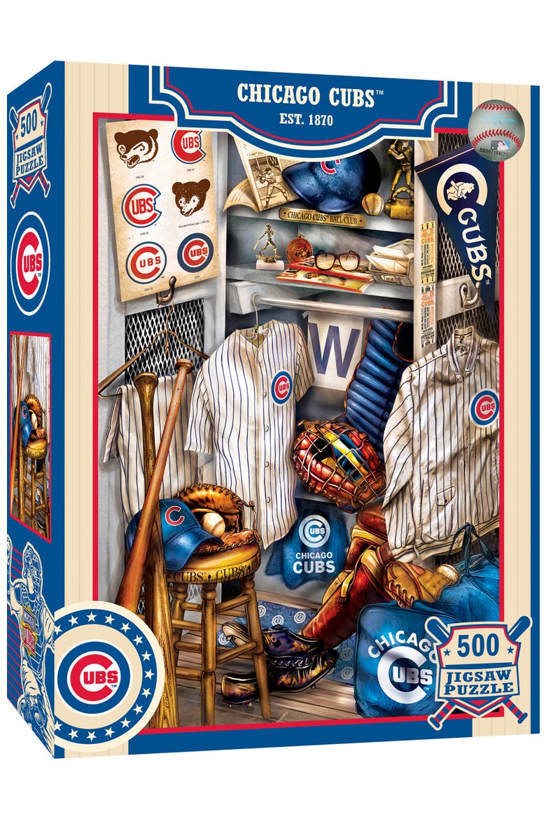 Chicago Cubs Locker Room 500pc Puzzle, Main, color, Multicolor