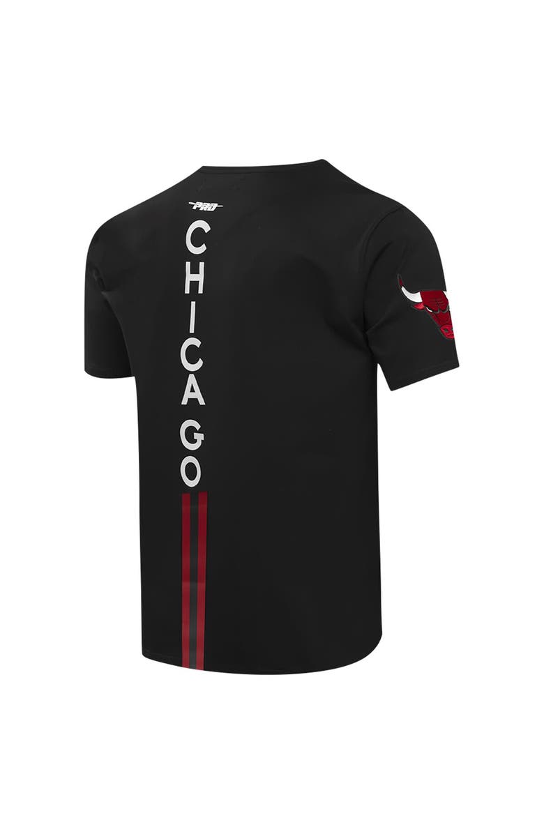 PRO STANDARD Men's Pro Standard Black Chicago Bulls T-Shirt, Alternate, color, 