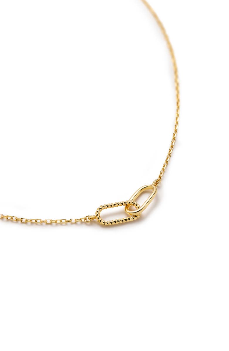 Ana Luisa Gold Pendant - Gold Twisted Link Necklace, Alternate, color, Gold