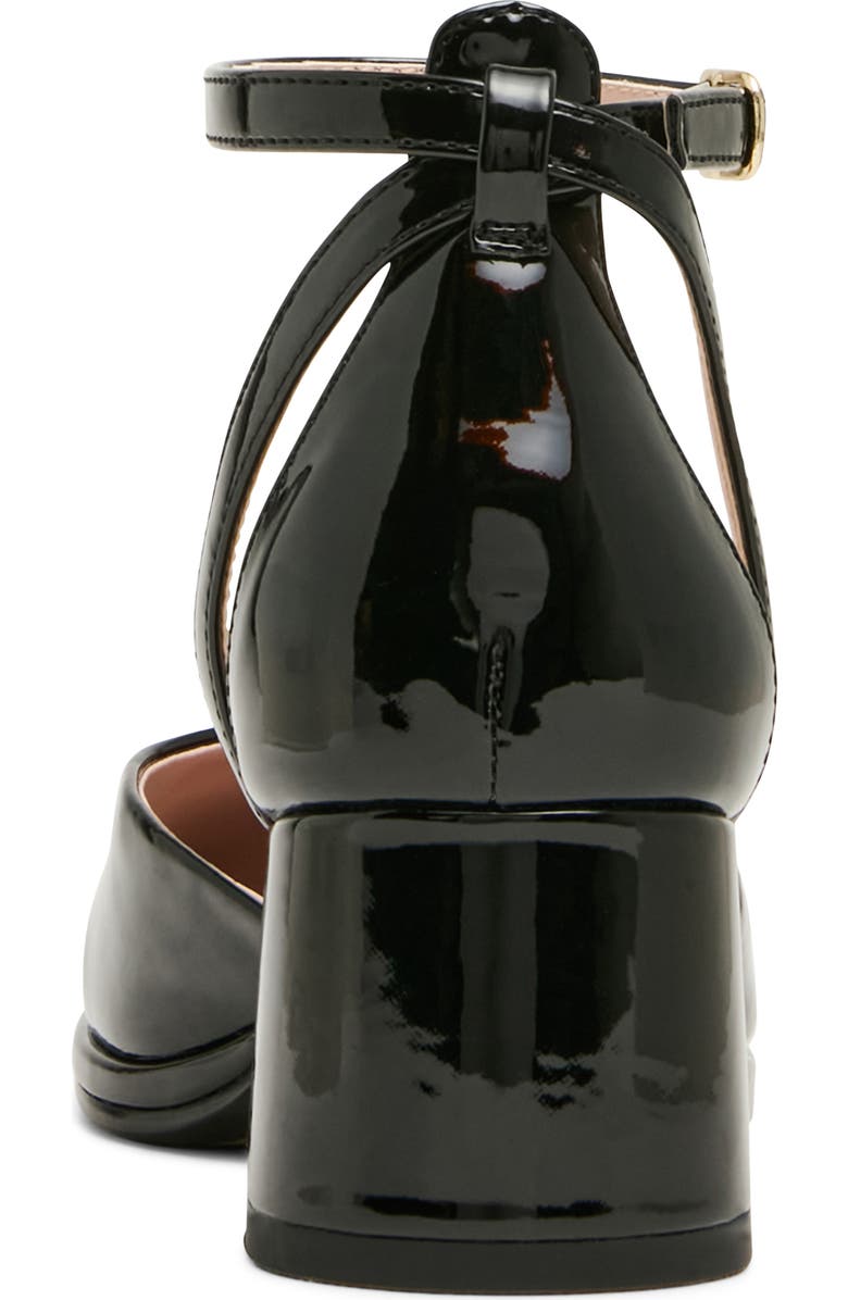 Steve Madden Kids' Jelinor Ankle Strap Platform Pump, Alternate, color, Black