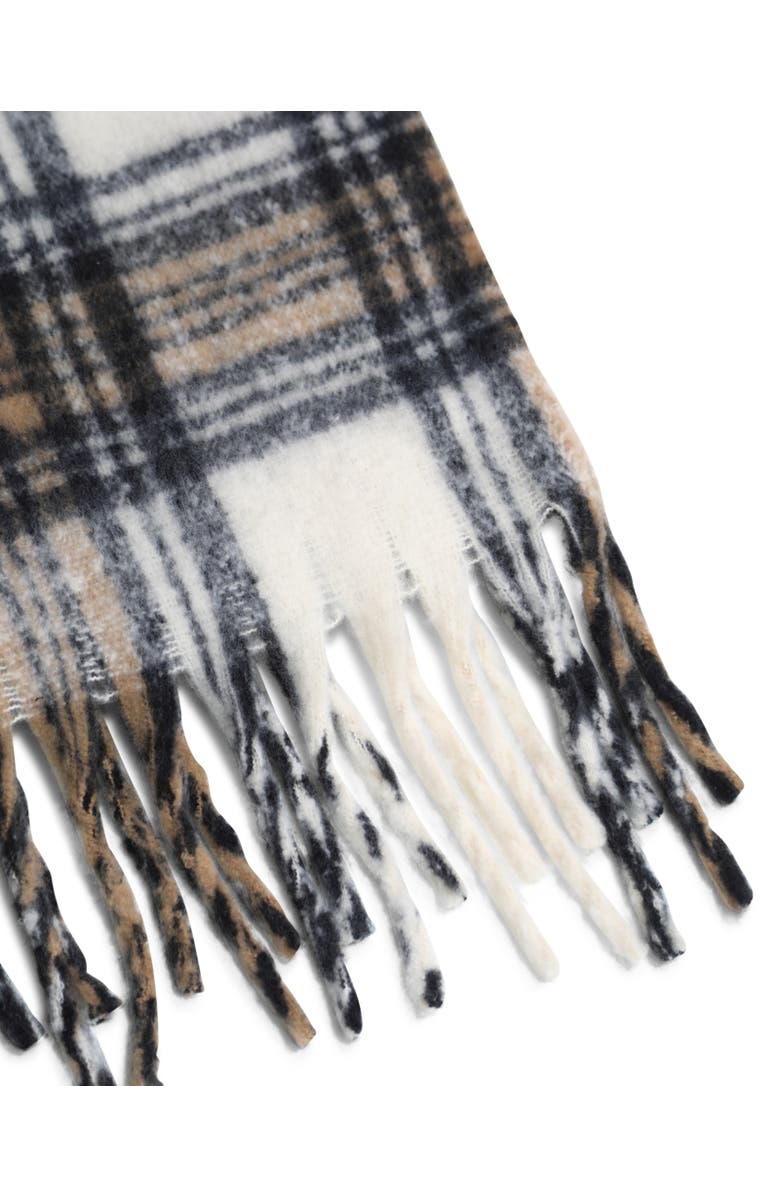 Belle & Bloom Still Into You Scarf, Alternate, color, Black/White