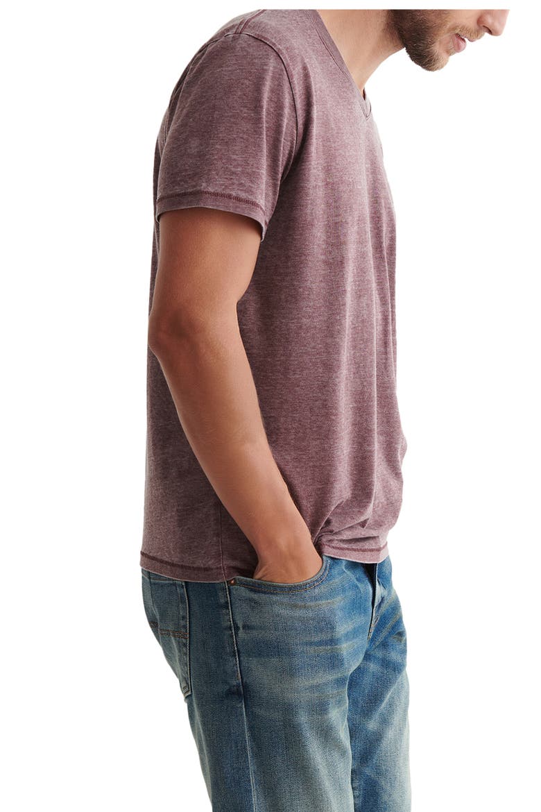 Venice Burnout V-Neck T-Shirt, Alternate, color, PORT ROYAL