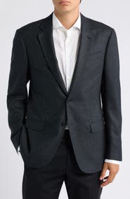 Canali Regular Fit Herringbone Shirt
