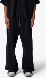 mnml Ultra Baggy Cotton Fleece Sweatpants