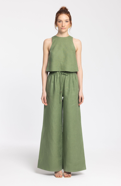 Monlicia Ciel Linen Pant