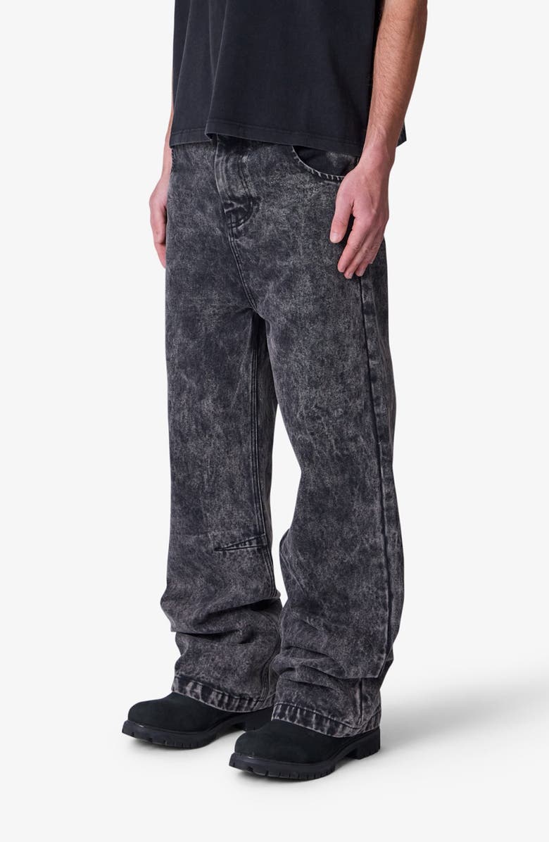 mnml Moto Jeans, Alternate, color, Vintage Black