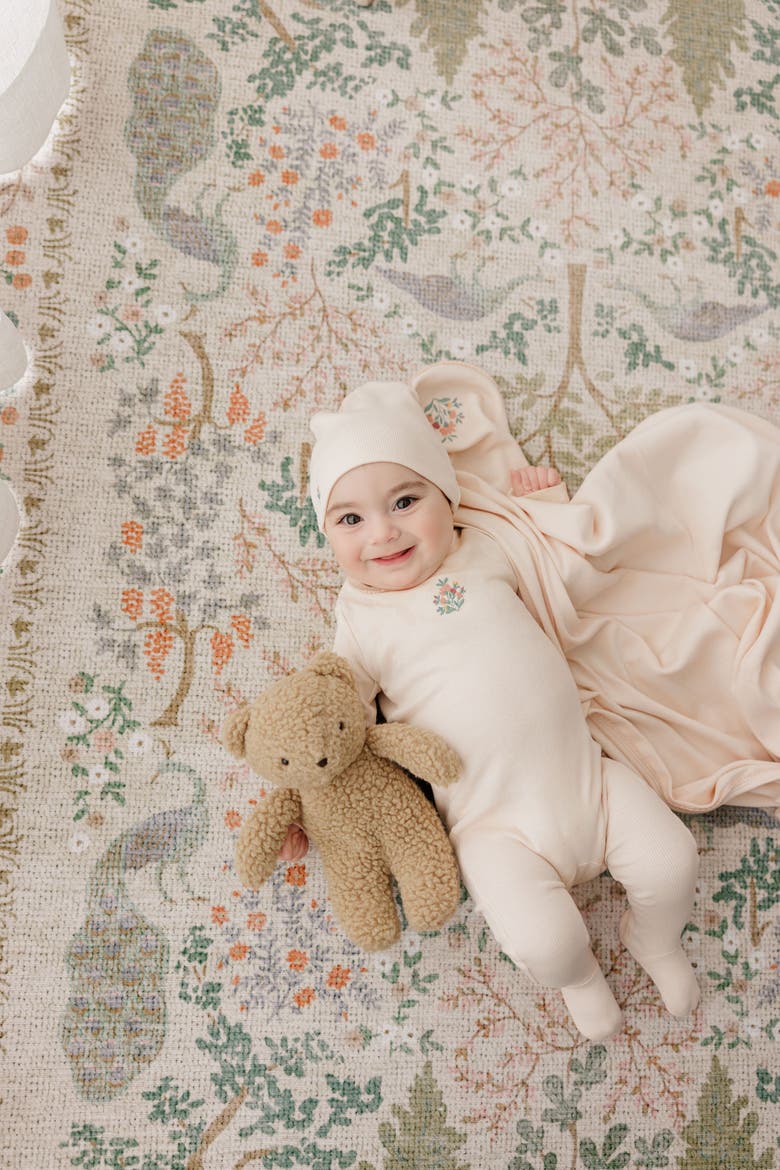 Floral Embroidered Collection - Baby Girl Layette Set, Alternate, color, Pink