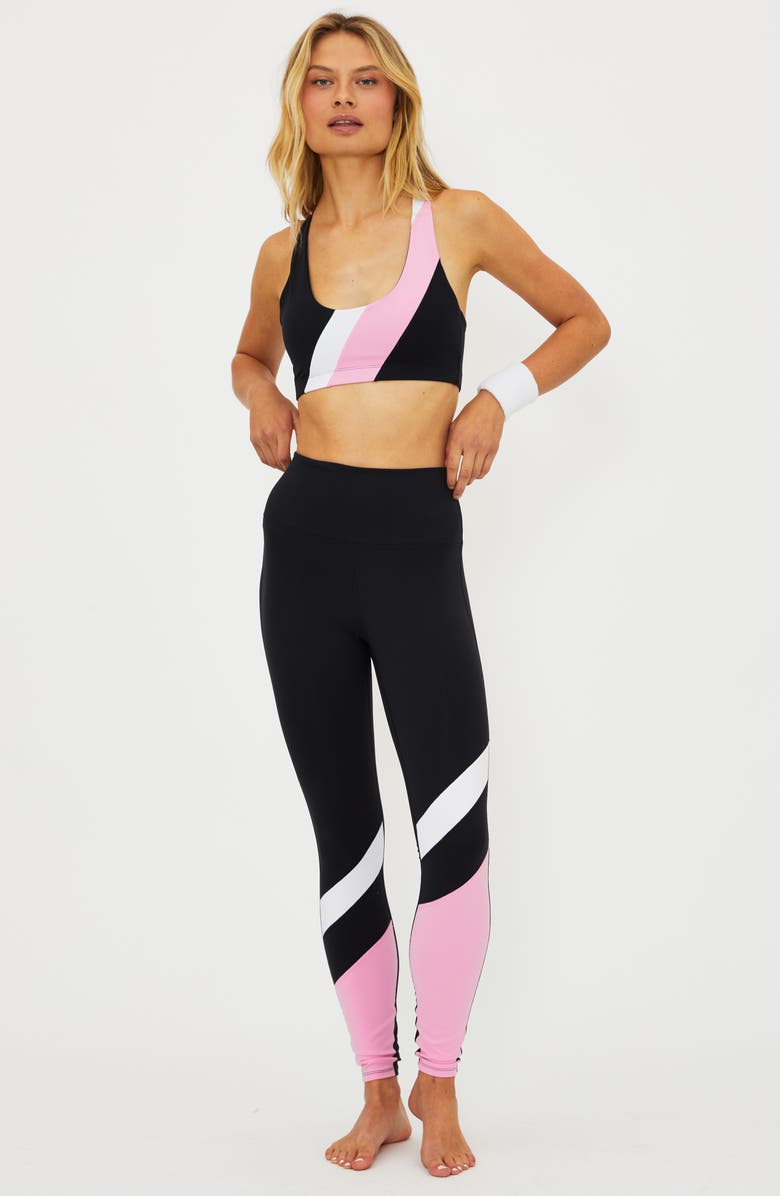 Beach Riot Rio Colorblock Leggings, Alternate, color, Prism Pink