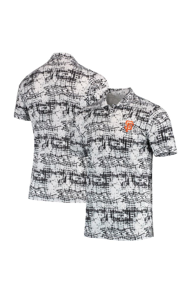 ANTIGUA Men's Antigua Black San Francisco Giants Vivid Polo, Main, color, 