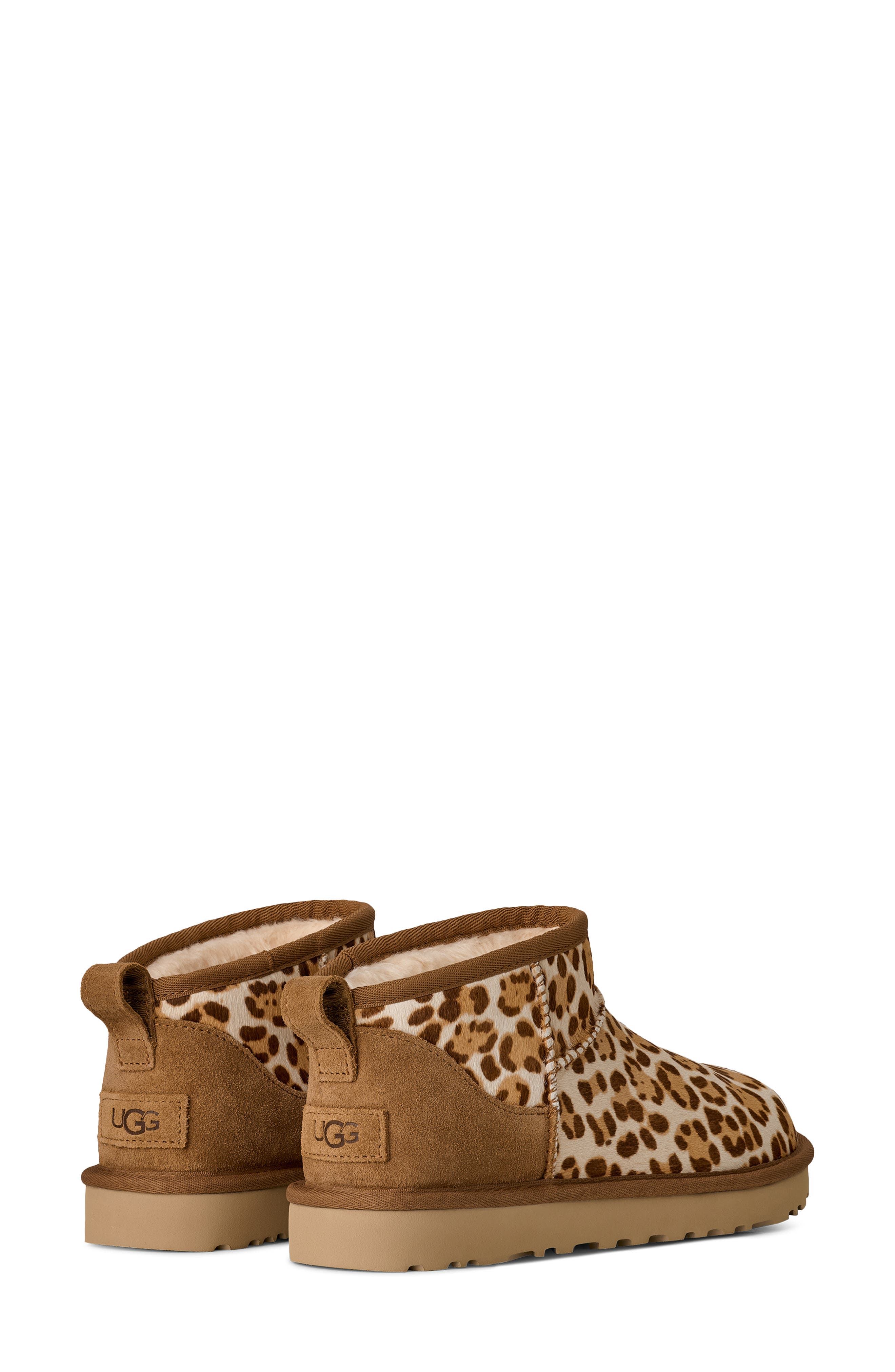 UGG<sup>®</sup> Ultra Mini Classic Boot, Alternate, color, Felicity Leopard Jasmine