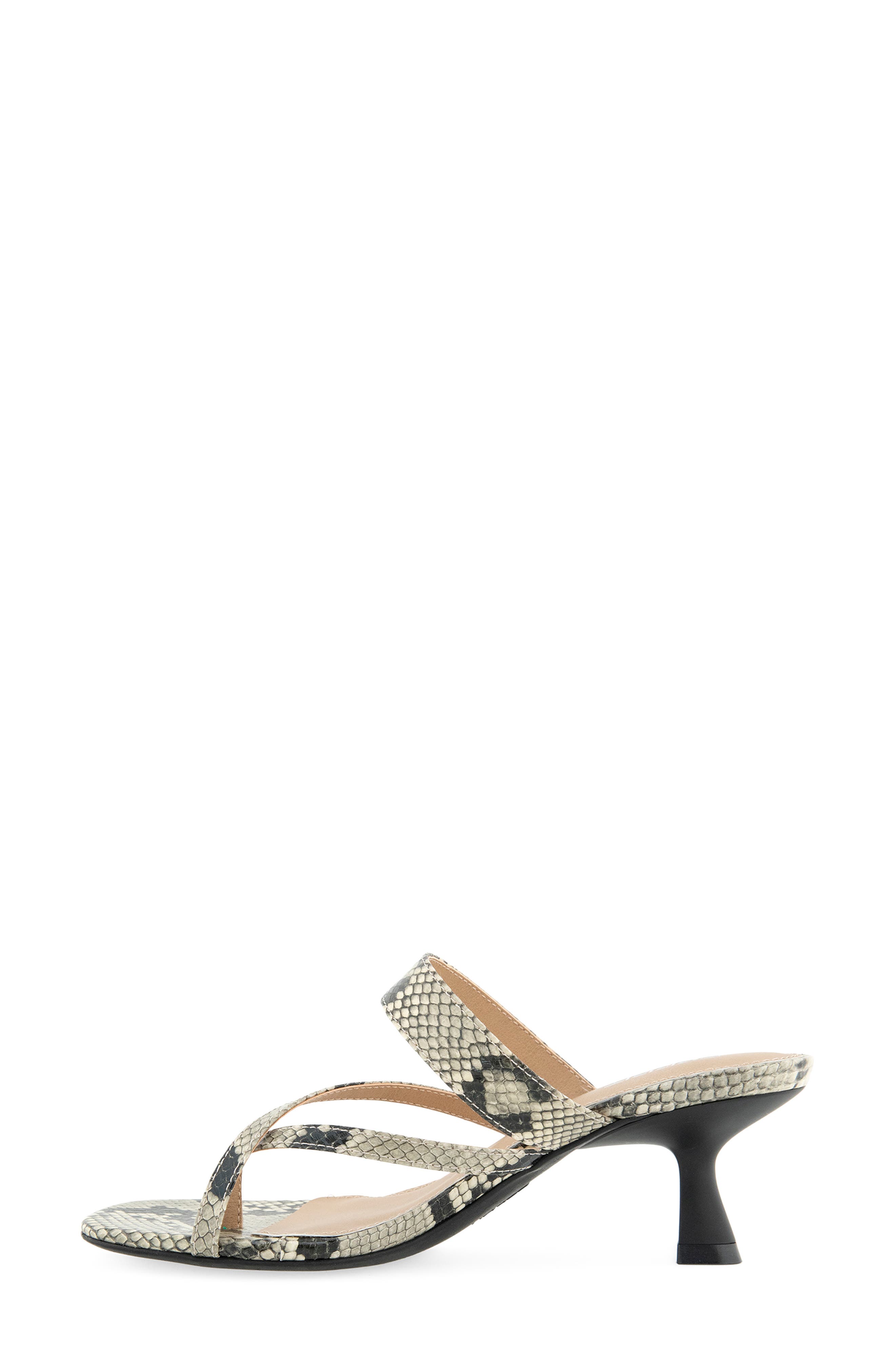 Elian Toe Loop Sandal, Alternate, color, SNAKE PRINT PU